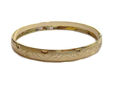 Gold Plated | Laser Bangles